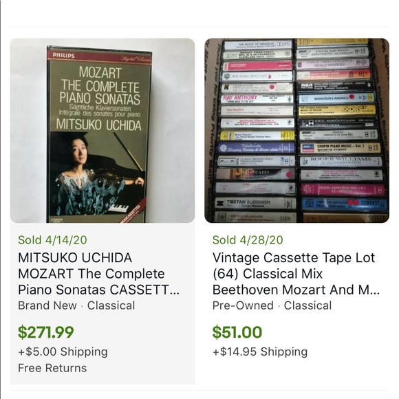 VTG. MOZART CASSETTE TAPES & BOOKS SET 25 tapes - Picture 12 of 15